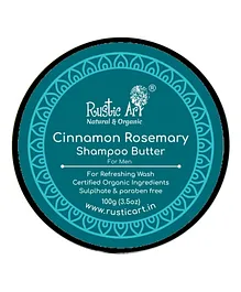 Rustic Art Cinnamon Rosemary Shampoo Butter - 100 grams