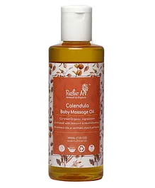 Rustic Art Organic Calendula Baby Massage Oil - 200 ml