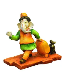 FFC Travelling Ganesha Showpiece - Multicolour
