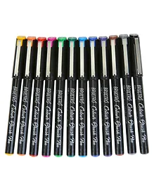 Brustro Colour Brush Pens Pack Of 12 