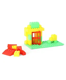 Apex Mini Dream House Blocks Multicolour - 60 Pieces