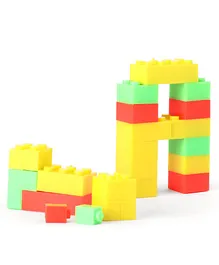 Apex Mini Alphabet Blocks Multicolour - 60 Pieces