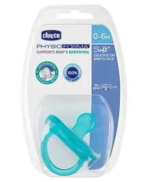 Chicco Physio Soft Silicone Orthodontic Soother Blue - 1 Piece