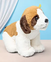 KIDZ St Bernard Puppy Soft Toy Brown & White - Height 33 cm