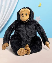 KIDZ Gorilla Soft Toy Black - Height 36 cm