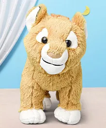 KIDZ Lion Cub Soft Toy Light Brown - Height 22.8 cm