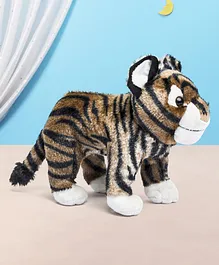 KIDZ Leopard Soft Toy Brown & Black - Height 20 cm