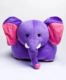 KIDZ Elephant Shaped Sofa Seat (Color & Print May Vary)