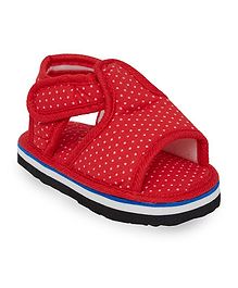 Chiu Kids Polka Dotted Sandals With Music - Red