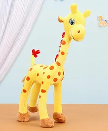 Simba Wissper Giraffe Soft Toy Yellow - Height 34.5 cm