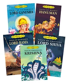 Indian Mythological Story Book Set of 5 - English