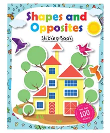 Shapes and Opposites Sticker Book - English