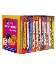 My First Library Board Books Pack of 12 - English