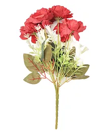 Itsy Bitsy Artificial Peony Bouquet - Red