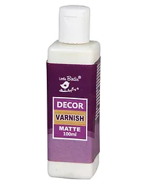 Itsy Bitsy Decor Varnish Gloss Bottle White - 100 ml 