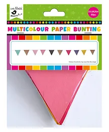 Itsy Bitsy Flag Banner Bunting - Multicolour