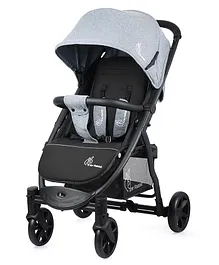 R for Rabbit Falcon Flight Baby Stroller with Adjustable Seat Recline - Grey