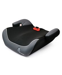 R for Rabbit Little Jack Travel Friendly Booster Seat For Kids - Black Grey