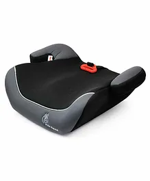 R for Rabbit Little Jack Travel Friendly Booster Seat For Kids - Black Grey