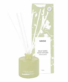 MINISO Inkjet Series Scent Diffuser Lemon Grass Green - 100 ml