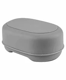 MINISO Oval Shaped Soap Holder - Grey