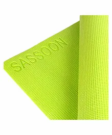 Sassoon 4 mm Anti-Skid Yoga Mat - Green 