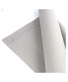 Sassoon 4 mm Anti-Skid Yoga Mat - Grey