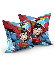 Sassoon Compressed Cushions Superman Print Pack of 2 - Multicolor