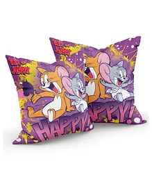Sassoon Compressed Cushions Tom & Jerry Print Pack of 2 - Multicolor