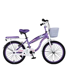 Vaux Angel 20T Bicycle With 20 Inches Wheels - Purple White