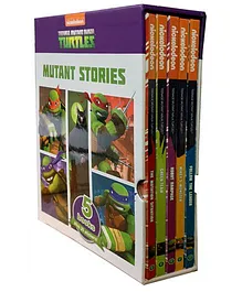 Teenage Mutant Ninja Turtles Story Books Plus 20 Stickers Pack of 5 - English