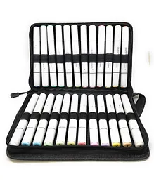 Brustro Twin Tip Alcohol Based Marker Set of 24 - Multicolour