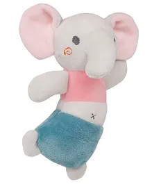 Baby Moo Dancing Elephant Handheld Rattle Toy - Multicolor