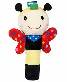 Baby Moo Bee Handheld Rattle Toy - Multicolour