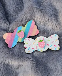 All Cute Things Candy Shaped Hair Clips Pack Of 2 - Multi