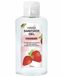 MINISO Strawberry Hand Sanitizer Gel - 100 ml