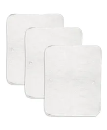 BASIC EASY Quick Drying Diaper Insert Pack of 3 - White