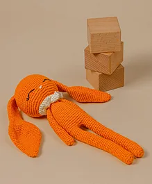 Bombay Toy Company Rumi Crochet Bunny Soft Toy - Height 22.86 cm 