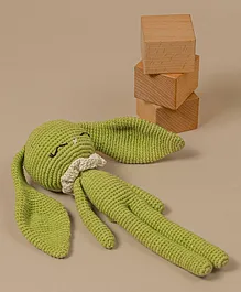 Bombay Toy Company Rumi Crochet Hopper Candy Doll Green - Height 22.8 cm