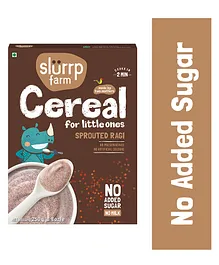 Slurrp Farm Sprouted Ragi Powder | No Added Sugar, No Milk| 100% Natural Ragi Flour/Nachni Flour/Ragi Satva/Kodra/Taidalu/Kezhvaragu/Finger Millet Flour, 250 g