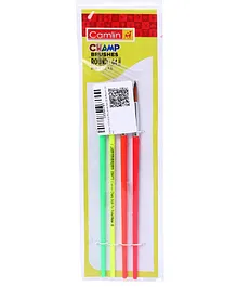 Camlin Champ Brushes Series 64 Pack of 4 Round Brushes - Multicolor