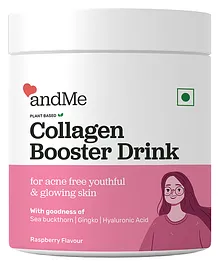 andMe Plant Based Collagen Booster Raspberry Flavour - 250 gm