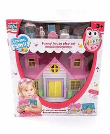 New Pinch Dollhouse Play Sets with Openable Door and Furniture 18 Pieces - Multicolour