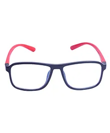 Spiky Silica Gel Square Blue Block Frame - Black