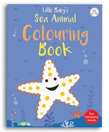 Little Baby's Sea Animal Colouring Book  - English