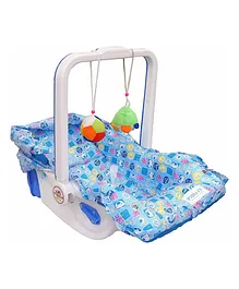 Pioneer Multipurpose Carry Cot with Mosquito Net - Blue