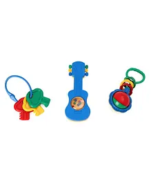 Mee Mee Rattle Set of 3 (Color May Vary)