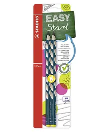 STABILO EASYgraph Ergonomical Graphite Pencil For Left Handers Pack of 2