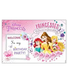 Disney Princess Welcome Banner - Pink 