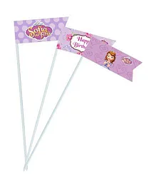 Disney Sofia The First Enchanted Garden Party Drink Straws - Pack of 10